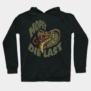 Hopes die last SNAKING COBRA SNAKE Hoodie